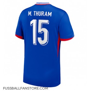 Frankreich Marcus Thuram #15 Replik Heimtrikot EM 2024 Kurzarm